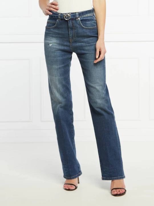 Zdjęcie produktu Pinko Jeansy flavia | flare fit grafitowy