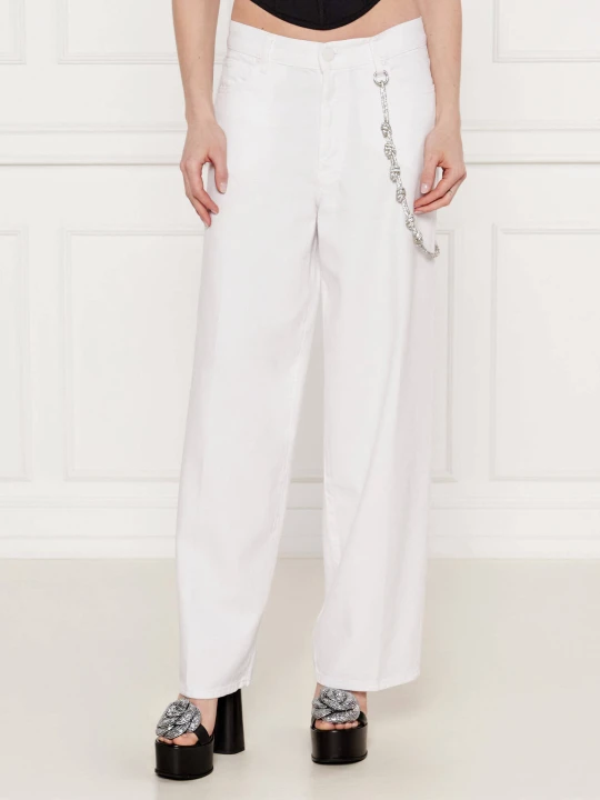 Zdjęcie produktu Pinko Jeansy LAURYN | Relaxed fit biały