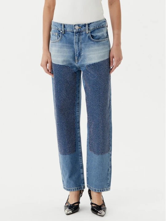 Zdjęcie produktu PINKO Jeansy Rose Staright 104635 A2F7 Niebieski Straight Fit