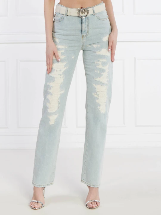 Zdjęcie produktu Pinko Jeansy ROXANNE | Straight fit błękitny