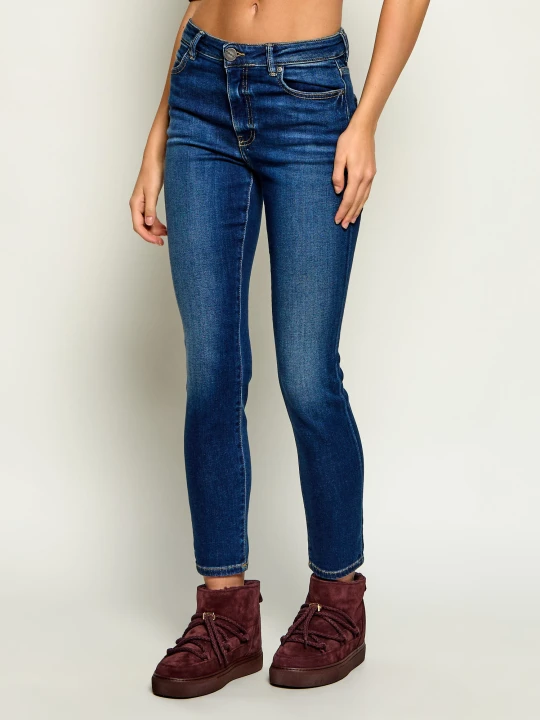 Zdjęcie produktu Pinko Jeansy Sabrina | Skinny fit | mid waist granatowy