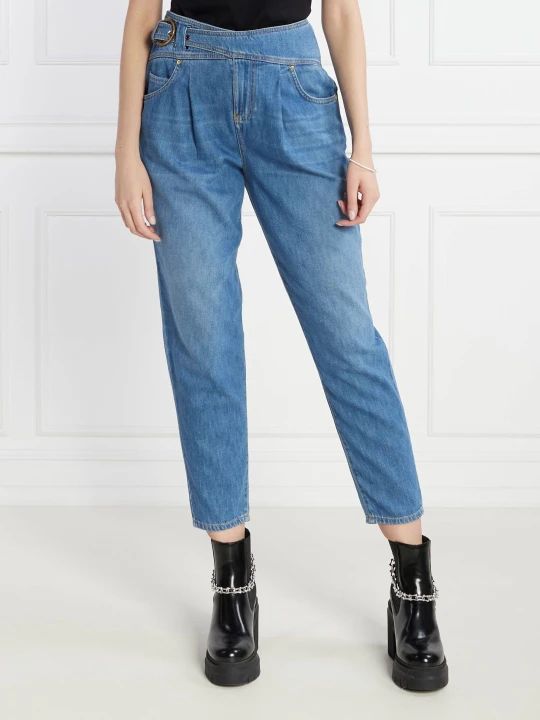 Zdjęcie produktu Pinko Jeansy trasimeno | Mom Fit niebieski