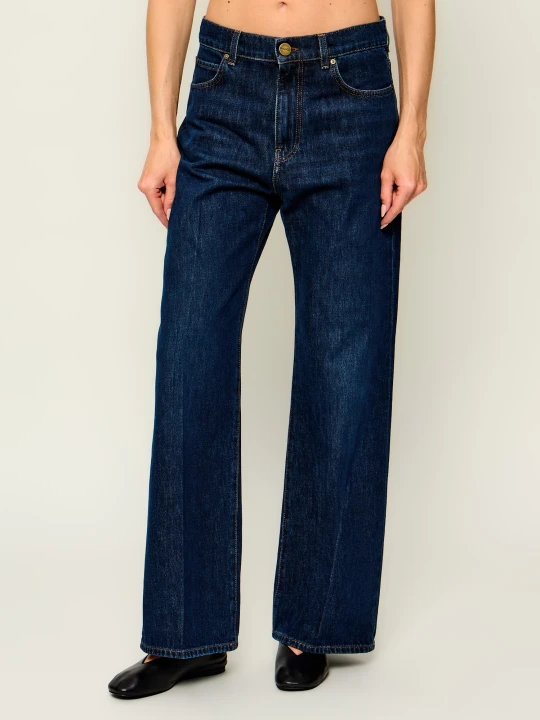 Zdjęcie produktu Pinko Jeansy Wanda | Relaxed fit granatowy