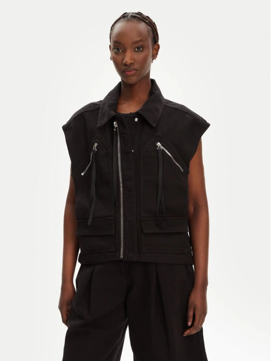 Zdjęcie produktu PINKO Kamizelka Gerard Gilet 105237 A2M8 Czarny Regular Fit