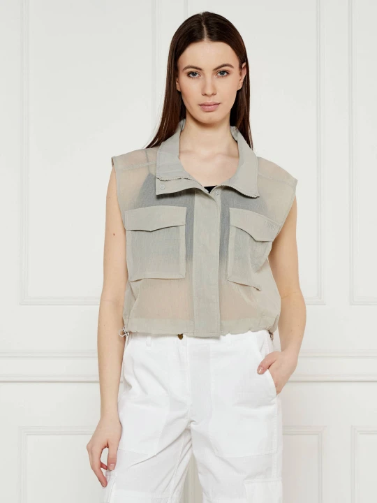 Zdjęcie produktu Pinko Kamizelka | Regular Fit szary