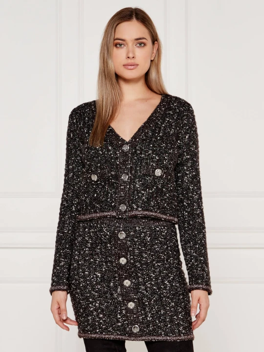 Zdjęcie produktu Pinko Kardigan Fiaschetteria | Regular Fit brązowy