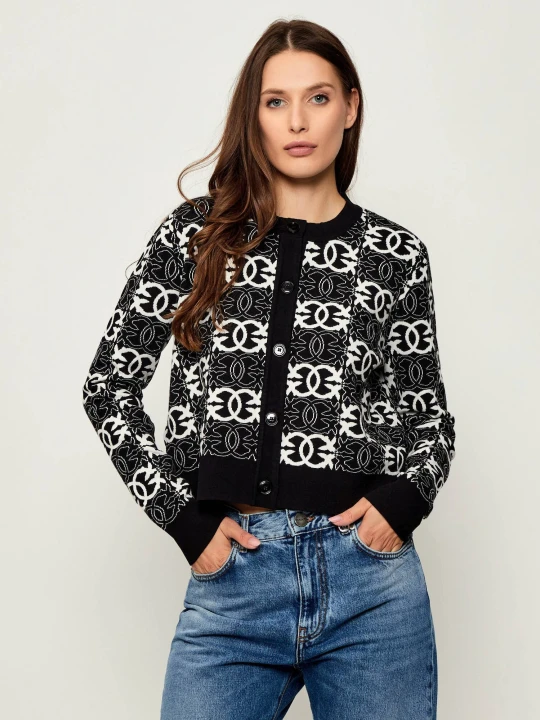 Zdjęcie produktu Pinko Kardigan FOUND SOMEONE | Regular Fit czarny