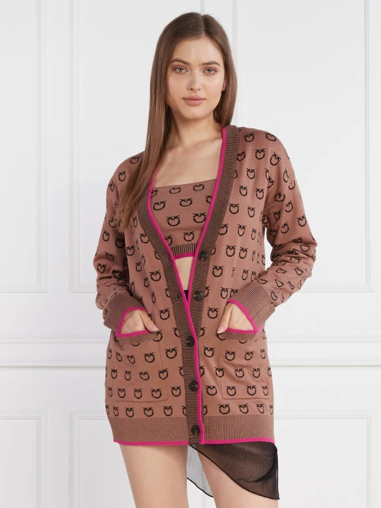 Zdjęcie produktu Pinko Kardigan | Regular Fit brązowy