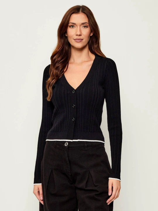 Zdjęcie produktu Pinko Kardigan VIVARA | Cropped Fit czarny