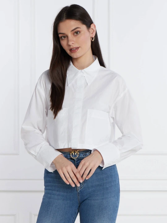 Zdjęcie produktu Pinko Koszula | Cropped Fit biały