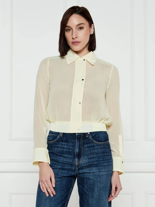 Zdjęcie produktu Pinko Koszula | Cropped Fit żółty
