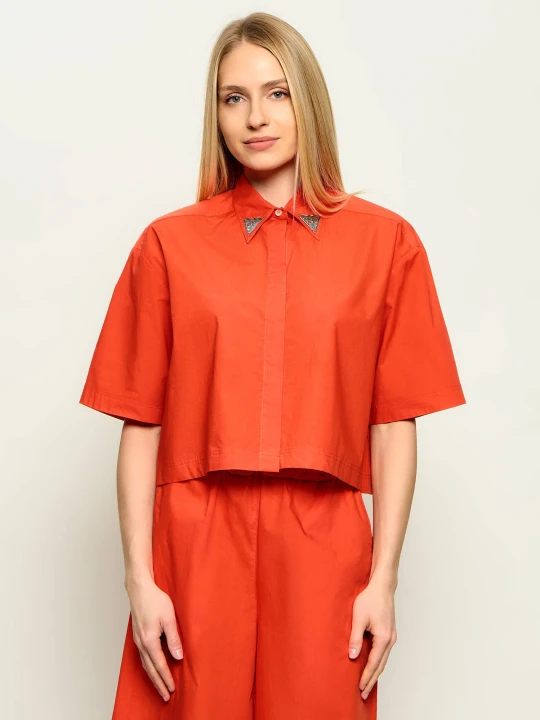 Zdjęcie produktu Pinko Koszula PESCARA | Cropped Fit pomarańczowy