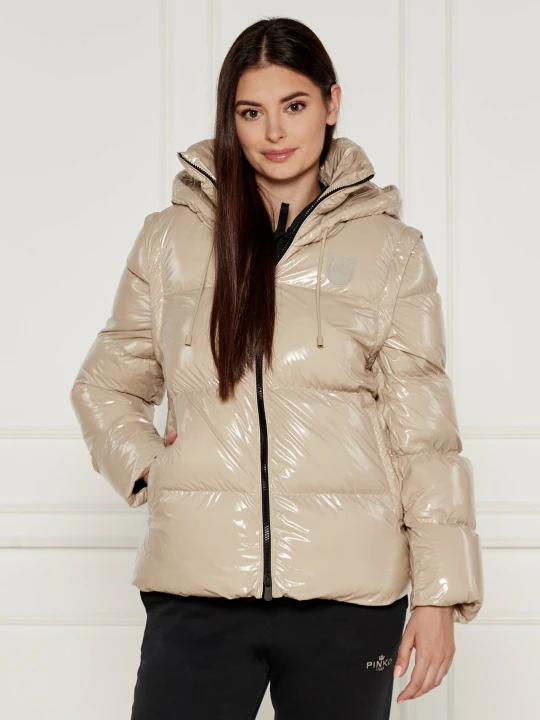 Zdjęcie produktu Pinko Kurtka 2w1 CRYSTAL | Regular Fit beżowy