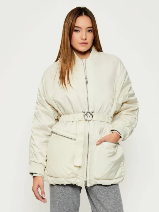 Zdjęcie produktu Pinko Kurtka bomber BACON | Relaxed fit ecru
