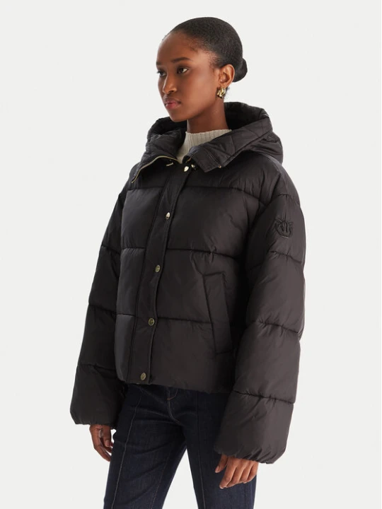 Zdjęcie produktu PINKO Kurtka damska Imparso Imbottito 105656 A2TF Czarny Regular Fit