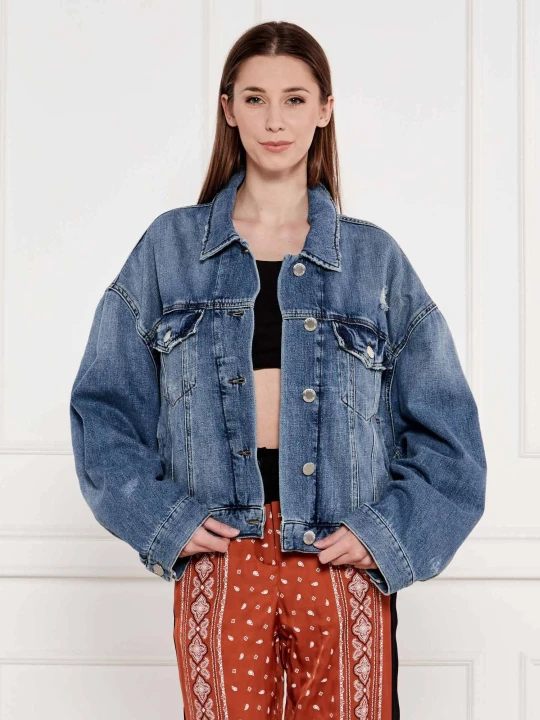 Zdjęcie produktu Pinko Kurtka GABORONE | Oversize fit niebieski