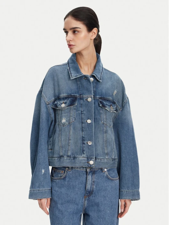 Zdjęcie produktu PINKO Kurtka jeansowa Gaborone 104644 Niebieski Regular Fit