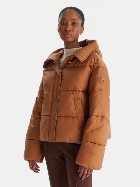 Zdjęcie produktu PINKO Kurtka zimowa Imparso Imbottito 105656 A2TF Beżowy Regular Fit