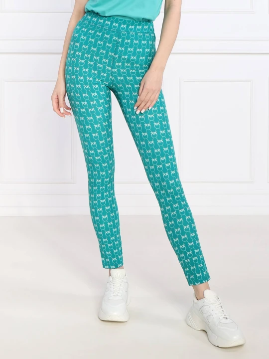 Zdjęcie produktu Pinko Legginsy GELOSO | Slim Fit morski