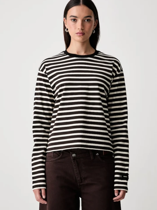 Zdjęcie produktu Pinko longsleeve damski bawełniany brązowy