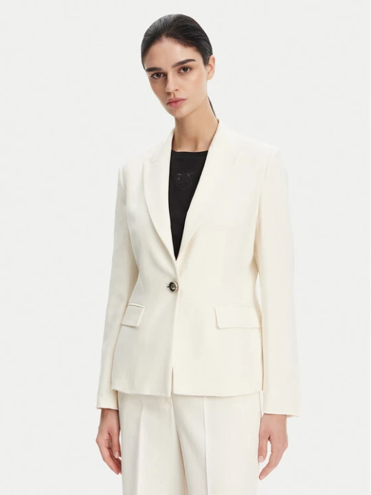 Zdjęcie produktu PINKO Marynarka 104930 A213 Biały Regular Fit