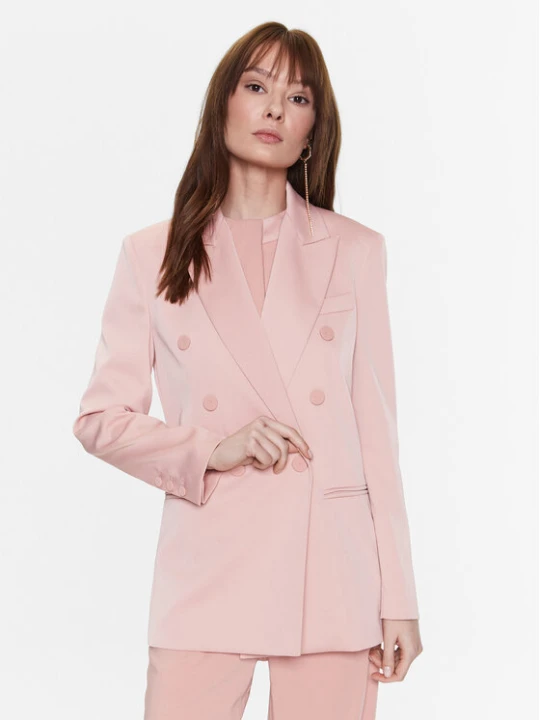 Zdjęcie produktu Pinko Marynarka Elegante 100036 A0GH Różowy Regular Fit