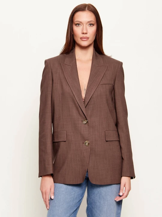 Zdjęcie produktu Pinko Marynarka FAITH | Regular Fit brązowy