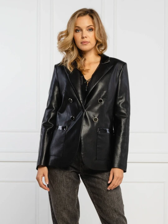 Zdjęcie produktu Pinko Marynarka FLAMINIA | Regular Fit czarny