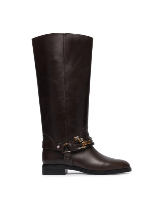 Zdjęcie produktu PINKO Oficerki Cheval 01 SD0583P001 Brązowy ciemny