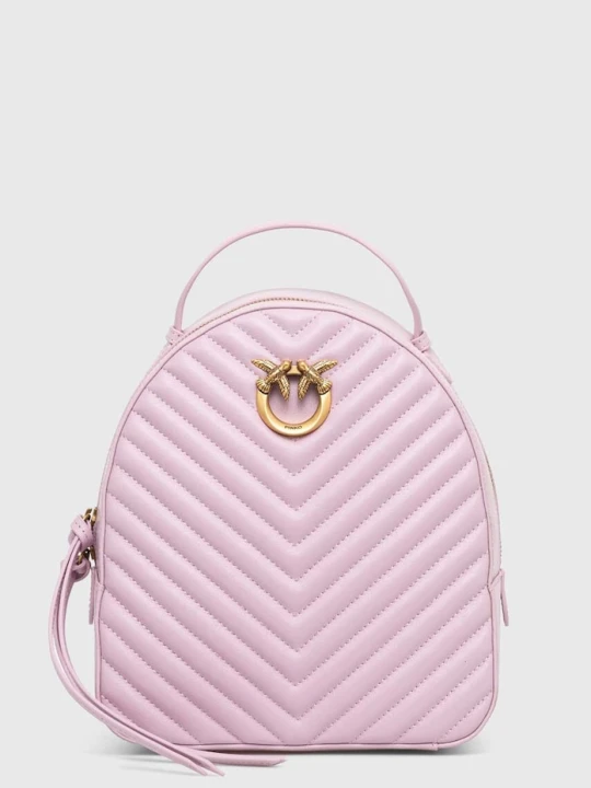 Zdjęcie produktu Pinko plecak skórzany fioletowy