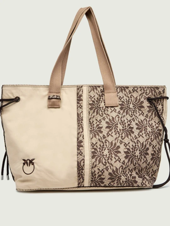 Zdjęcie produktu Pinko Shopperka Cabas Extra beżowy