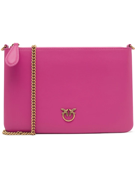 Zdjęcie produktu Pinko Skórzana kopertówka FLAT CLASSIC VITELLO SETA