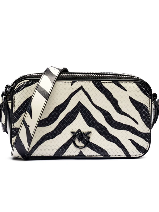 Zdjęcie produktu Pinko Skórzana listonoszka Camera Case czarny