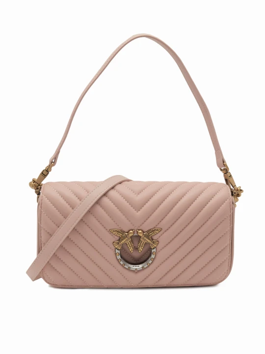 Zdjęcie produktu Pinko Skórzana listonoszka LOVE CLICK MINI NAPPA