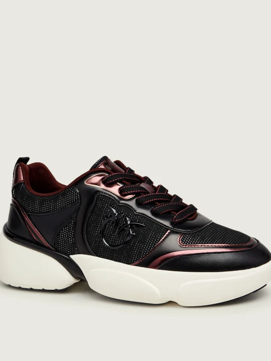 Zdjęcie produktu Pinko Skórzane sneakersy Alba 03 czarny