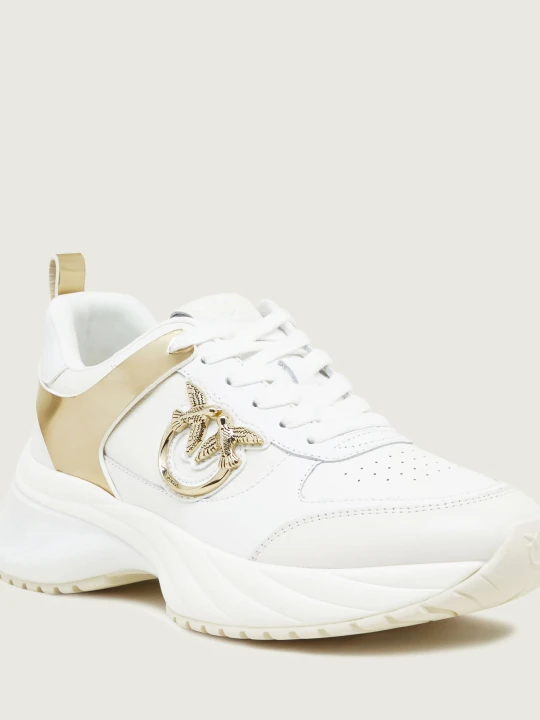 Zdjęcie produktu Pinko Skórzane sneakersy ARIEL biały