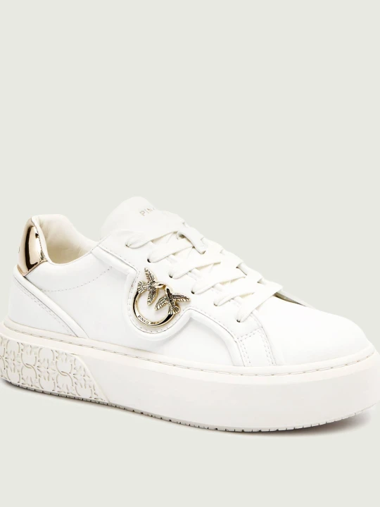 Zdjęcie produktu Pinko Skórzane sneakersy YOKO 06 biały
