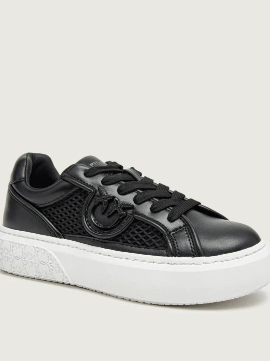 Zdjęcie produktu Pinko Skórzane sneakersy YOKO 33 czarny