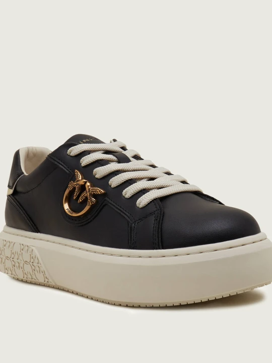 Zdjęcie produktu Pinko Skórzane sneakersy YOKO czarny