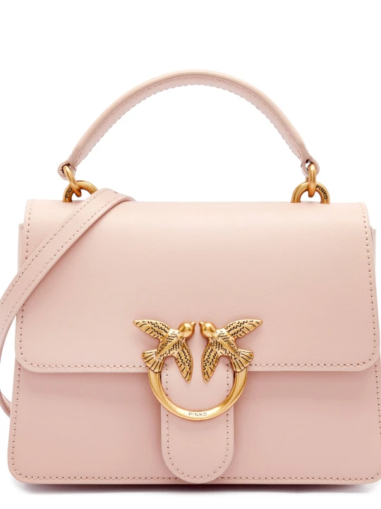 Zdjęcie produktu Pinko Skórzany kuferek Love One Top Handle Mini Light