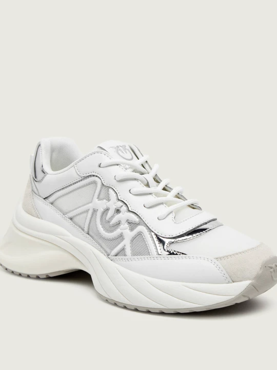 Zdjęcie produktu Pinko Sneakersy ARIEL 33 | zamsz biały