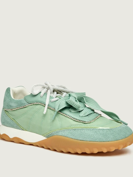 Zdjęcie produktu Pinko Sneakersy Gea 02 | zamsz miętowy