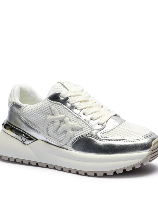 Zdjęcie produktu Pinko Sneakersy GEM 07 | z dodatkiem skóry biały