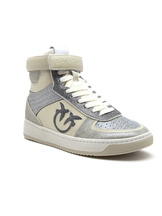 Zdjęcie produktu Pinko Sneakersy Occitania | z dodatkiem skóry biały