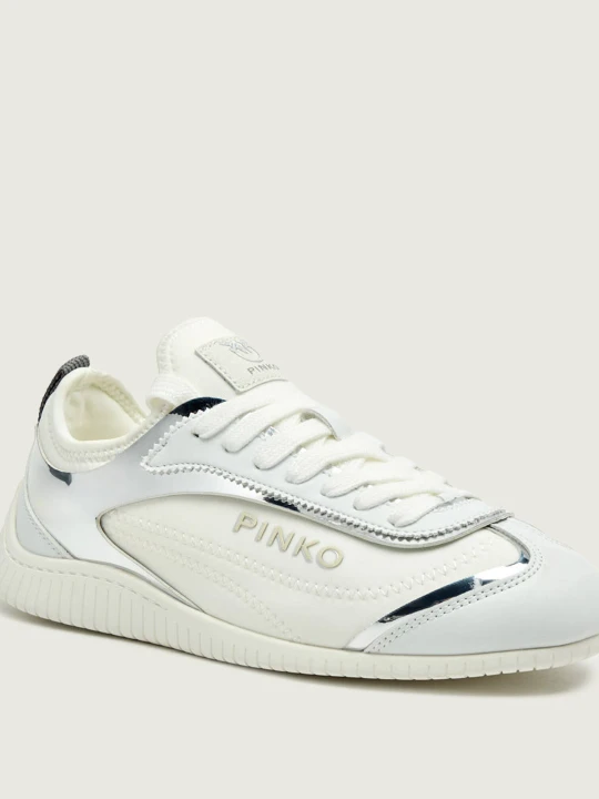 Zdjęcie produktu Pinko Sneakersy REBY 08 | z dodatkiem skóry biały