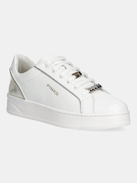 Zdjęcie produktu Pinko sneakersy skórzane Iris 01 biały