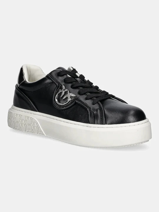 Zdjęcie produktu Pinko sneakersy skórzane Yoko 06 czarny