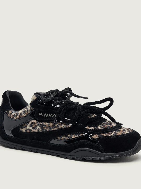 Zdjęcie produktu Pinko Sneakersy Yulia 01 | zamsz czarny