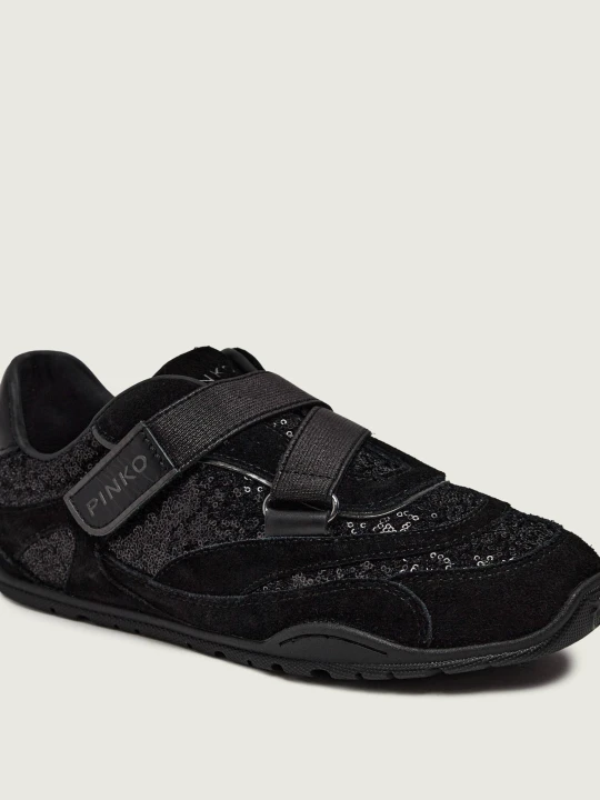 Zdjęcie produktu Pinko Sneakersy Yulia 03 | zamsz czarny