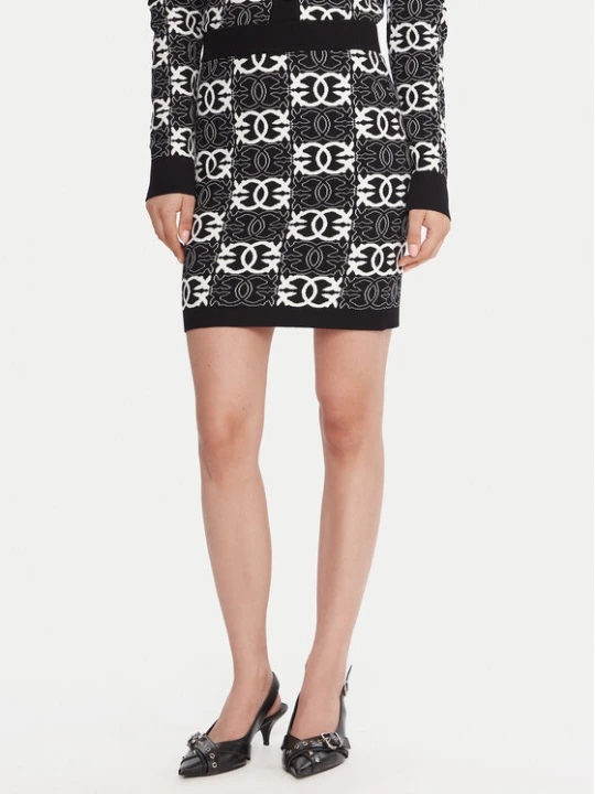 Zdjęcie produktu PINKO Spódnica mini Bang Bang 106040 A2YD Czarny Slim Fit
